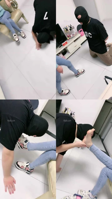 【蜜糖情侣】绿帽狗跪舔运动鞋白袜裸足