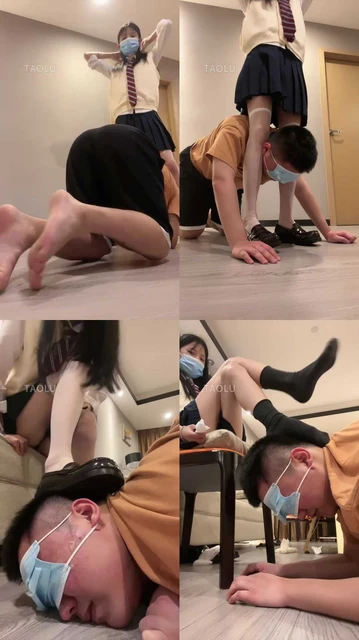 【阿月】JK白丝小姐姐皮鞋蹂躏