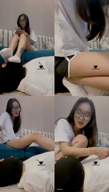 【路子】原味白棉袜蹂躏地毯奴