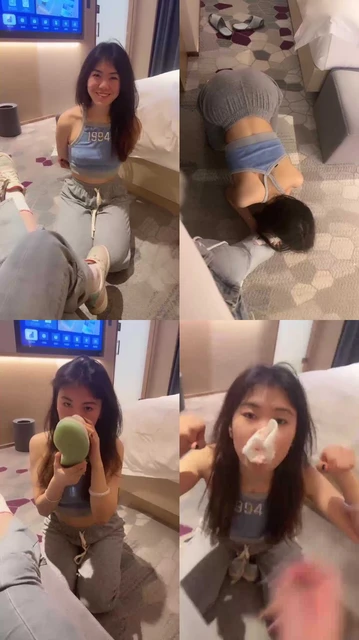 【橘子没熟】超漂亮女闺蜜开发成狗