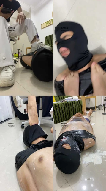 【艾黎】掐脖窒息/小白鞋棉袜踩虐/脚插嘴