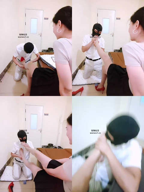 【孤傲大大】跪舔高跟原味丝袜jio