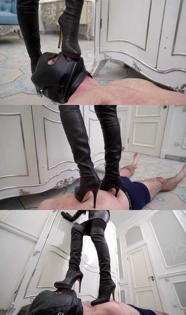 【欧美女王】俄国女王高跟长靴凶狠践踏