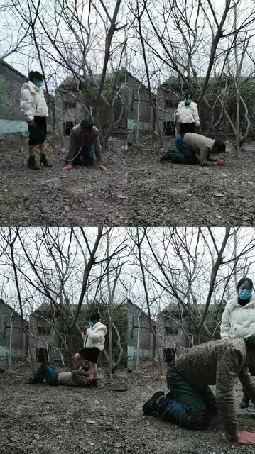 【沐颜s】带老狗野外考核跺脸，鞭打，深喉