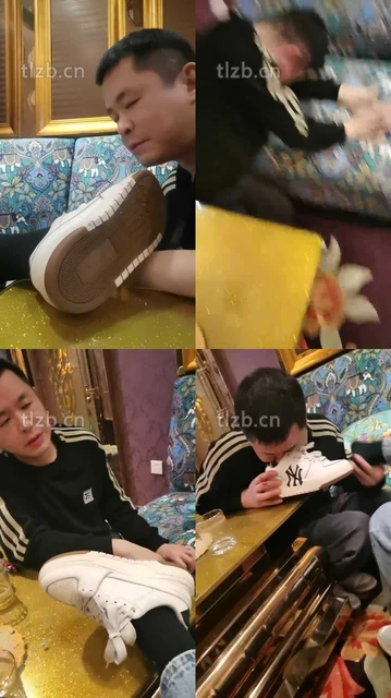 【文文文】KTV-素人S-闻小白鞋黑棉袜