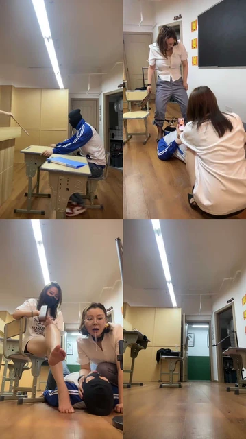 【梓夫人】双S-场景剧情调-凶狠老师惩罚差生狗【双视角版】