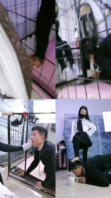 【傲柔】教妹妹虐关在狗笼里的继父