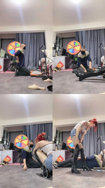 【冰诺】长靴车模S-重度踢踹