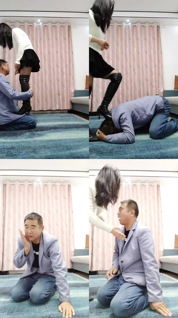 【婉婷殿下】500耳光连环抽/揪耳朵【双视角版】