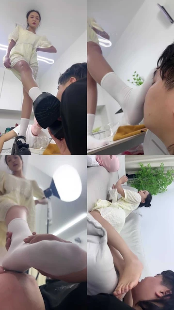 【狗哥】原味皮鞋白袜辱绿帽老公