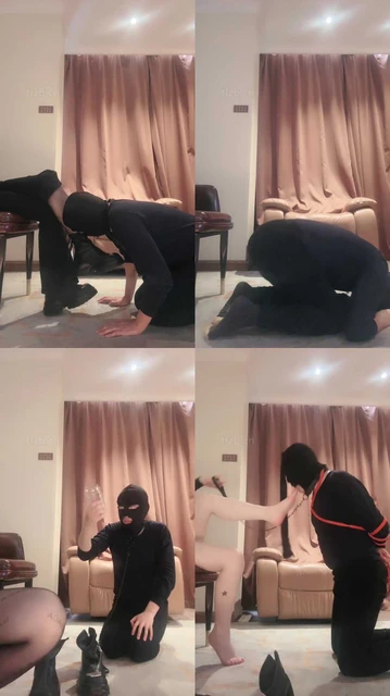 【不期而遇】皮靴S-转胯踢踹/黑丝jio窒息/踩脑袋磕头/训喝圣水