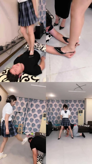 【二宝】jk高跟女孩首调羞辱