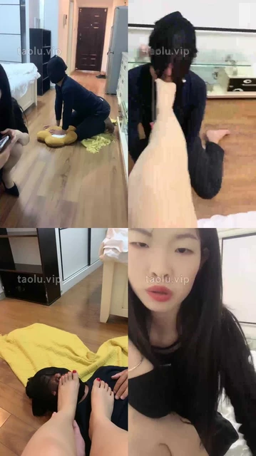 【倩S】双S-舔鞋转胯/裸足踩踏/舔/吃烟灰