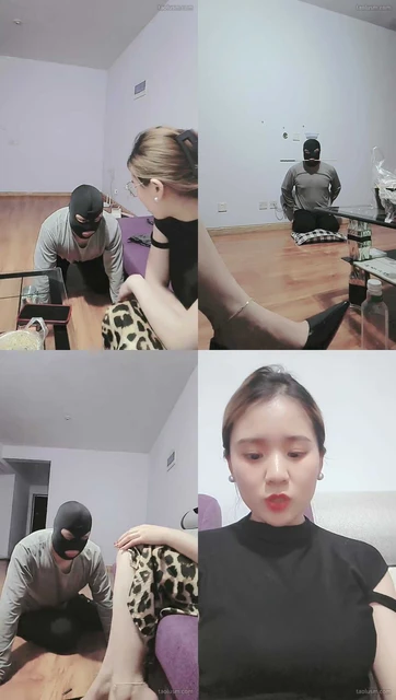 【冷魅夫妻】罚绿帽奴下跪头顶水盆