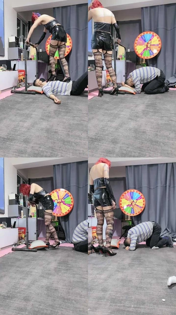 【冰诺】高跟全体重踩踏