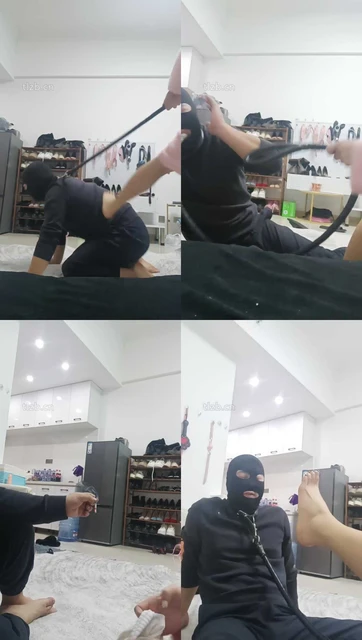 【冷皇】袜子塞嘴暴力踢踹