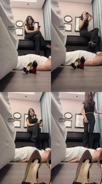 【雨S】御姐S-高跟黑丝踩地毯奴