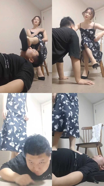 【无所吊谓】耳光夹腿/高跟全体重踩踏/丝袜脚捂脸