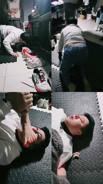 【杰哥】原味黑袜辱小奶狗