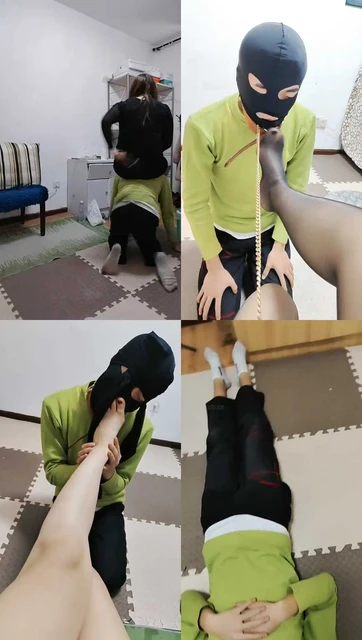 【平凡】黑丝高跟臭脚开发学生狗