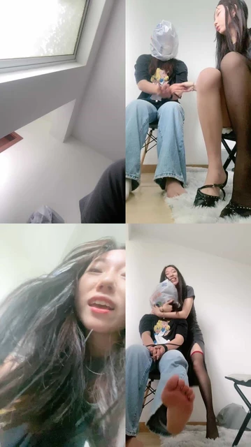 【西怡】虐妻母畜-五花大绑虐/挠脚底/胶带套头/竖中指鄙视