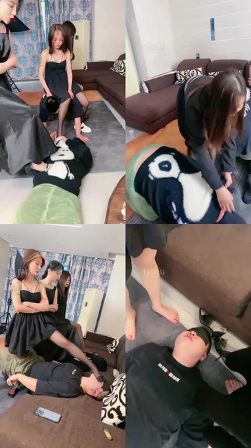 【领主老大】三位美女模特暴力虐杀