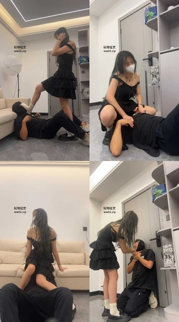 【白鹭】腿绞坐脸手捂窒息/皮鞋白袜气味辱