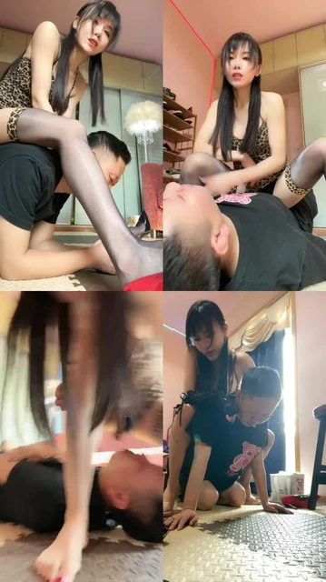 【伊晨】狂抽耳光/黑丝高跟踩/掐乳喂口水