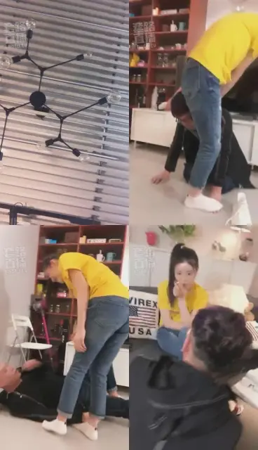 【V神】不良女学生戏弄老师 