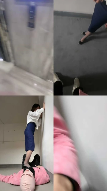 【樱木花道】开发公司前台素人高跟丝袜踩踏/提档