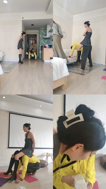 【7Waves】御姐S带闺蜜调/骑马遛/耳光/浓痰吐脸/喝混合饮料