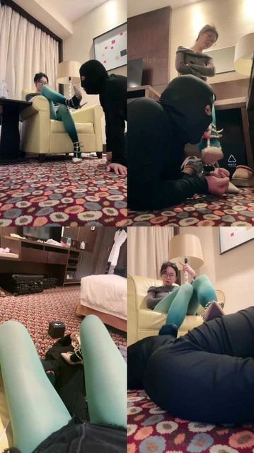 【jenn】铆钉高跟玩虐/转胯狗爬/插嘴踩乳