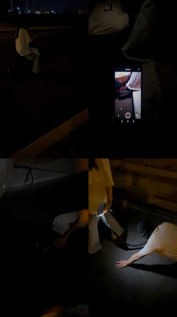 【QQs】艺校女神S-户外公开处刑狗奴