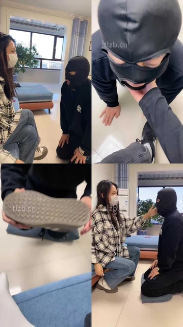 【精神小妹】多S素人学生主连环耳光