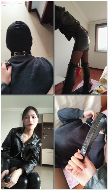 【潍坊诗诗S】黑丝高跟靴直播调教