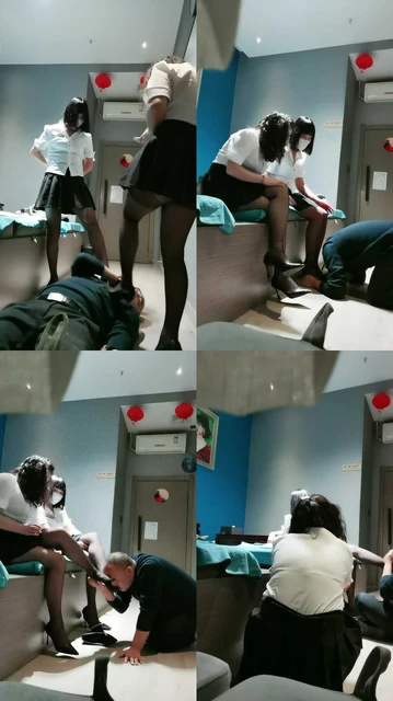 【西北傻子】TJ足疗店双女神wc垃圾桶厕纸