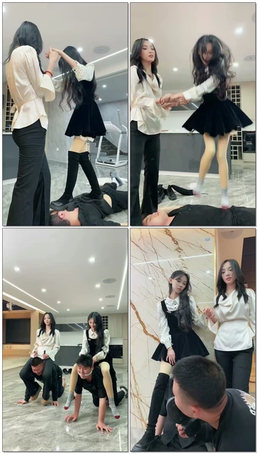 【麋鹿银儿】新素人系列2踩头脸断头骑座头骑马