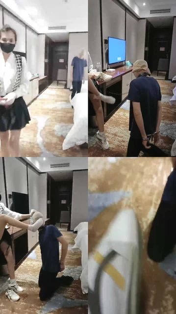 【多多】强制抖M当狗闻棉袜