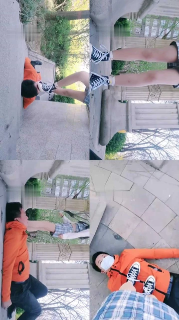 【猫神大人】第一次户外帆布鞋踩踏【双视角版】