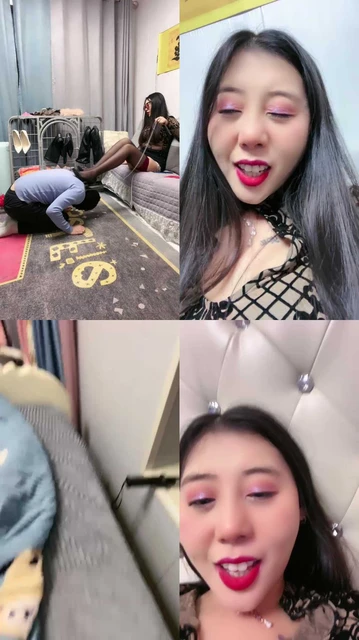 【伊兮夫妻】高跟黑丝裸足辱绿帽