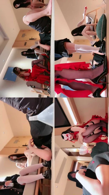 【维妮】3S-跪舔多主脏鞋/踩踏/闻原味袜/喂呕吐物【双视角版】