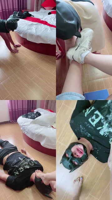 【玖玖呀】健身女神小白鞋白袜虐狗