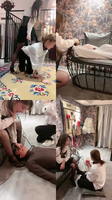 【领主老大】刑房囚禁闺蜜调