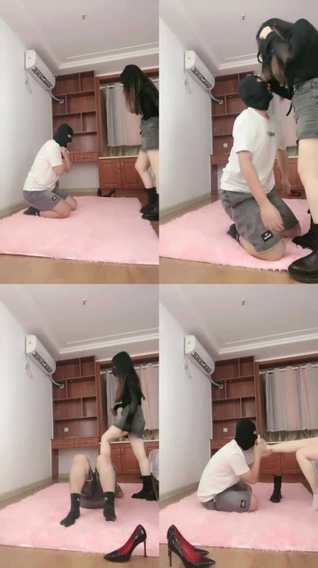 【不期而遇】皮靴踢踹/暴力提档/闻靴子里气味/喝圣水