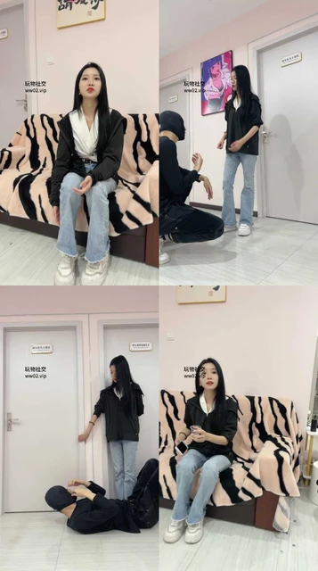 【狗哥】素人S夜跑后小白鞋白袜虐