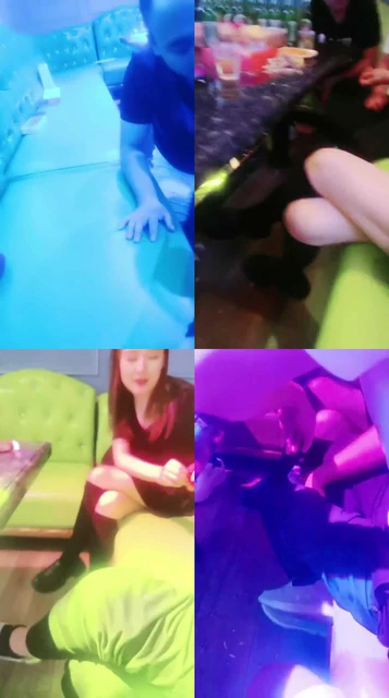 【西北傻子】KTV下跪舔陪酒小妹的脏鞋