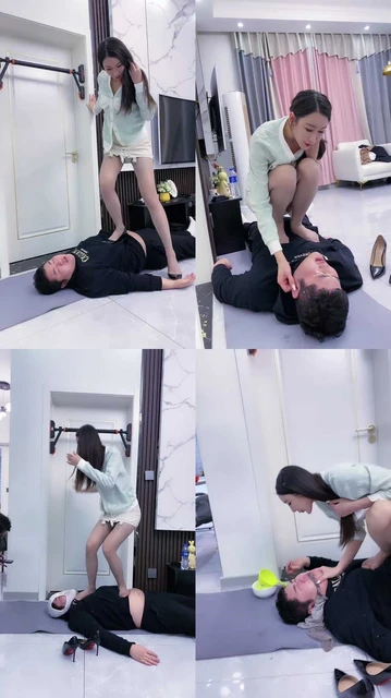 【麋鹿银儿】高跟鞋长靴碾压/内裤套头/喂圣水口水/吃丝袜厕纸