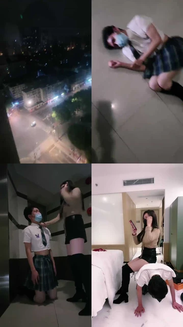 【若依】楼道抓住变装狗【完整版】