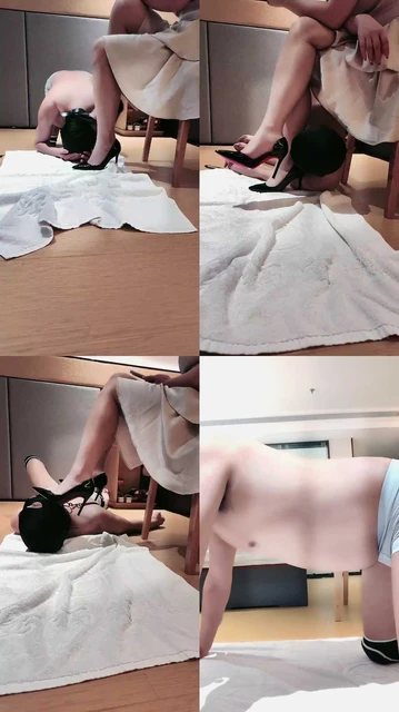 【长沙小雪】高跟美腿踩狗地毯【完整版】