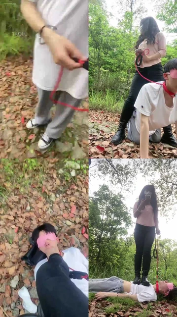 【小乔】户外玩大学生小奶狗